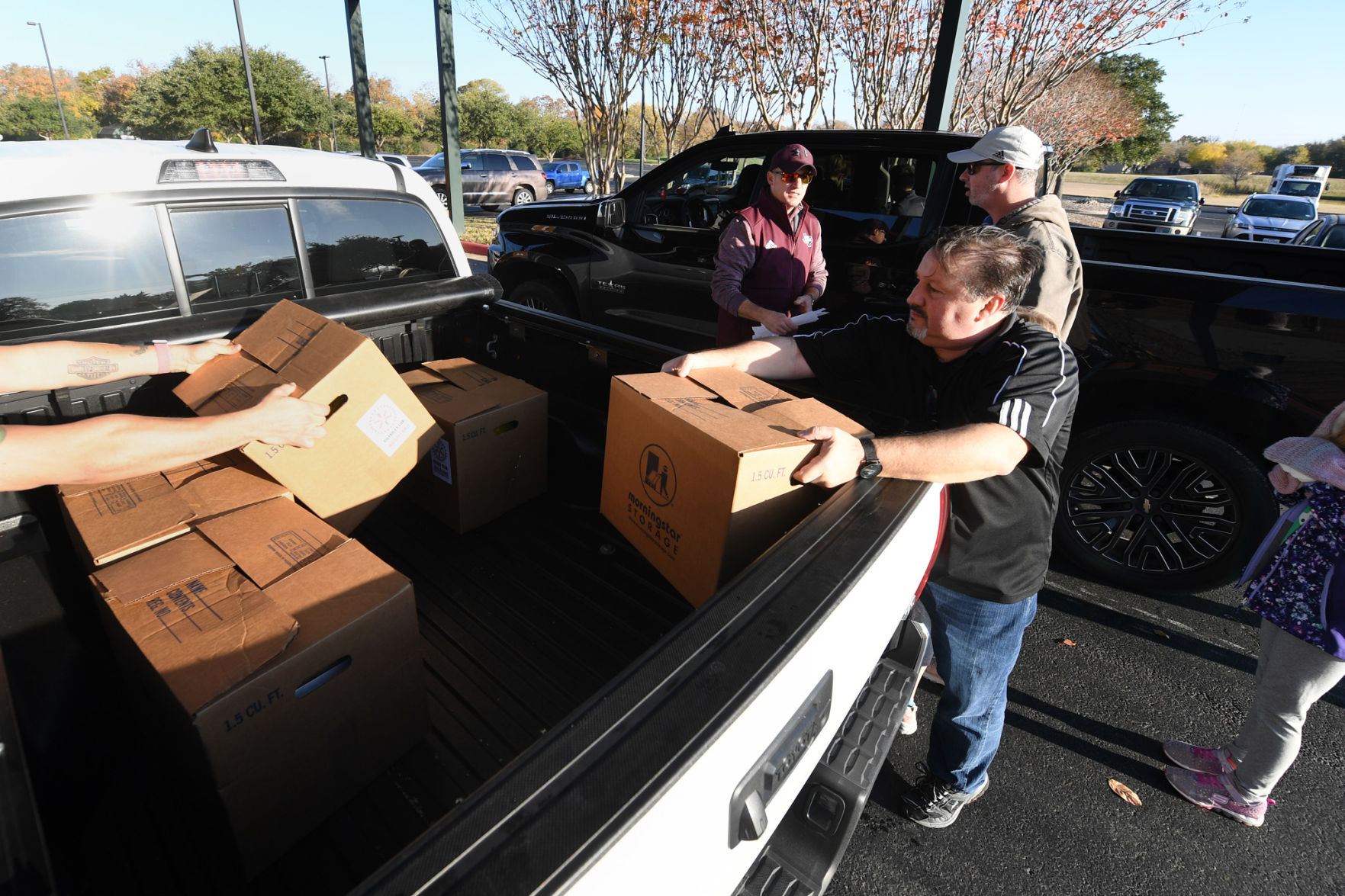 Thanksgiving food box giveaway